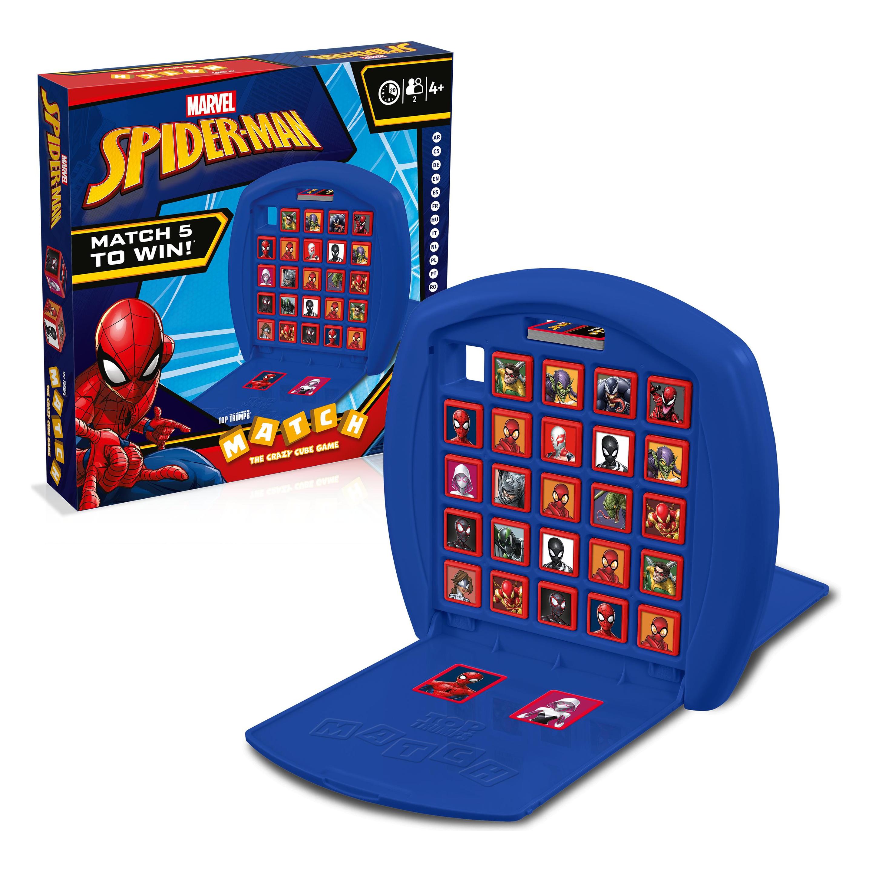 Winning Moves Top Trumps Match - Spiderman (Multilingual) (WM01689-ML1-6)