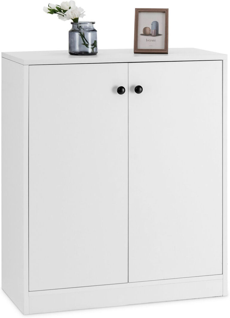 Borough Wharf 72cm Sideboard White 85cm H X 72cm W X 34cm D