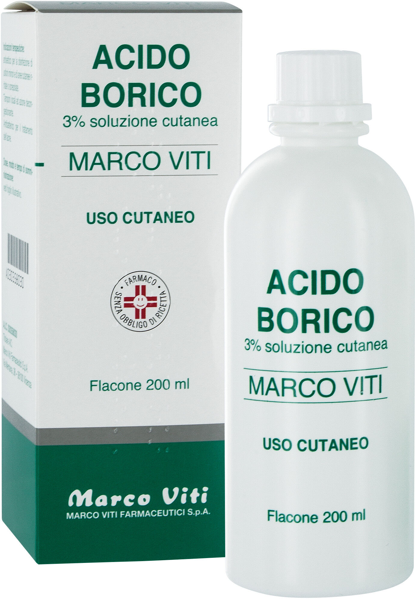 Marco Viti Farmaceutici Acido Borico 3% Soluzione