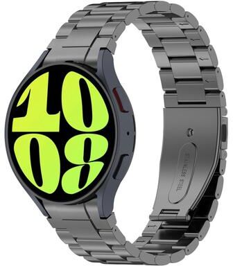 United Samsung Galaxy Watch Metal Band Stainless Steel Replacement Strap For Galaxy Watch6 Watch5 Pro Classic grey