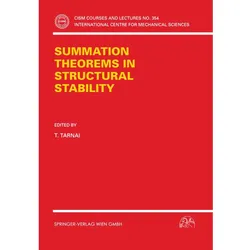 Summation Theorems in Structural Stability, Fachbücher