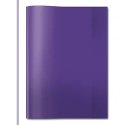 7496 Heftschoner PP - A4 transparent/violett