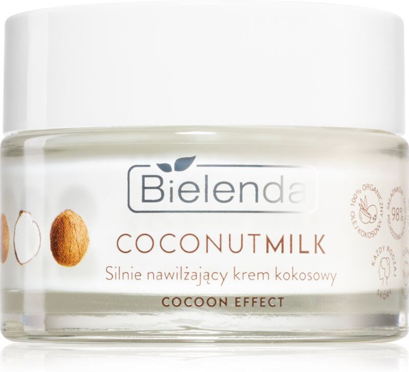 Bielenda Coconut Milk moisturising face cream with coconut 50 ml