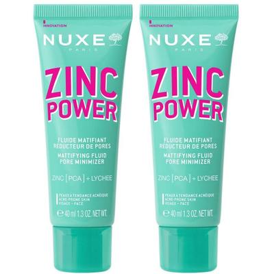 Nuxe Zinc Power Fluid 2x 2x40 ml Lotion