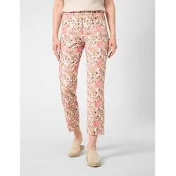 RAPHAELA BY BRAX Hose Lorella Kick Magic-Waist Allover-Druck knöchellang