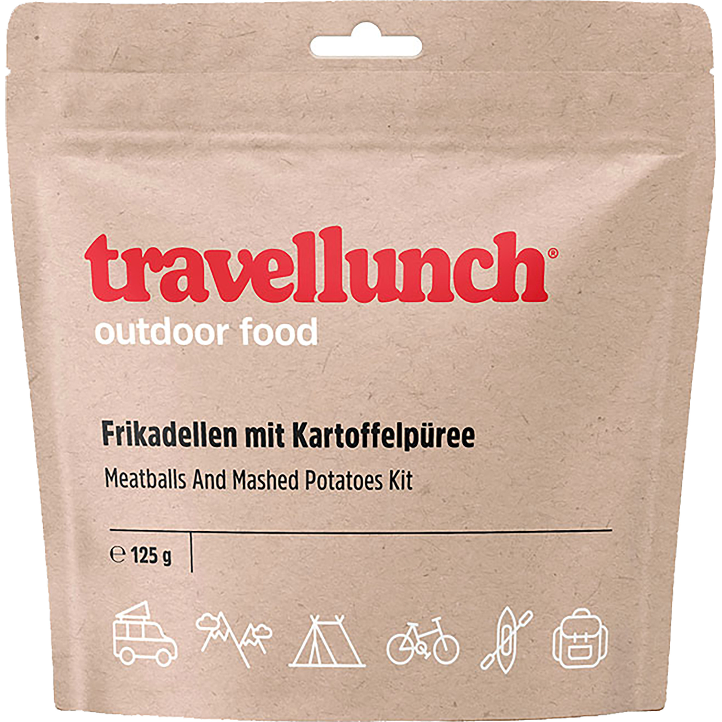 Travellunch Fleischpflanzerl Trekkingnahrung Größe 125G