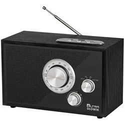 Elta Radio Eltra Radio Słowik Eltra MP3 USB microUSB BT czarny (FM, LW, Bluetooth), Radio, Schwarz