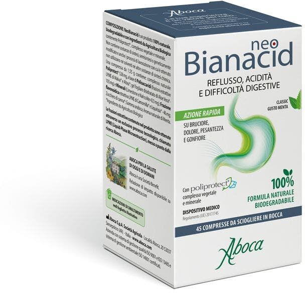 ABOCA Neobianacid Acidità E Reflusso 45 Compresse Masticabili 