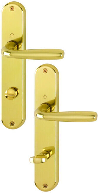 HOPPE Plaque longue 1766/3022P, WC, F271 Aluminium brossé (11929923)