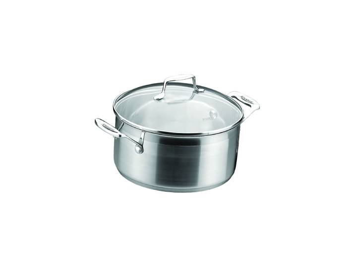 Premium Kochtopf „Impact“ inkl. Deckel Silber Ø 24 cm, 4.8 Liter SCANPAN