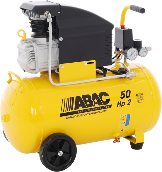 ABAC Montecarlo B20 - Einphasiger Elektrokompressor - Motor 2 PS - 50 Liter