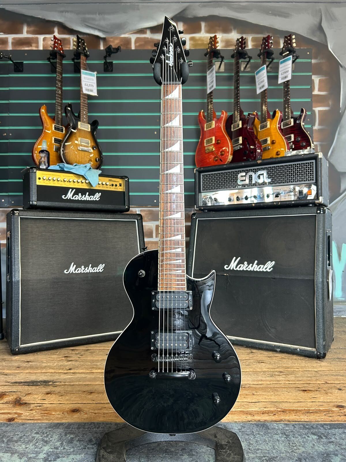Jackson X Series Monarkh SCX7 Black Gloss 2016 7-String Electric Guitar   Black Gloss - Refurbished