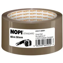 Nopi Packband »Classic« 50 mm / 66 m braun
