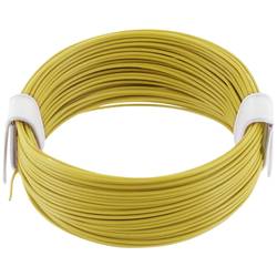 econ connect KL004GE10 Litze 1 x 0.04 mm² Gelb 10 m