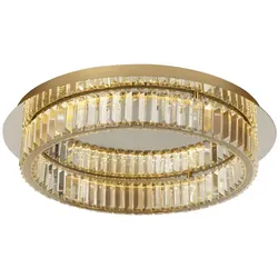 Nova Luce 9333080 Aurelia LED Deckenleuchte Gold