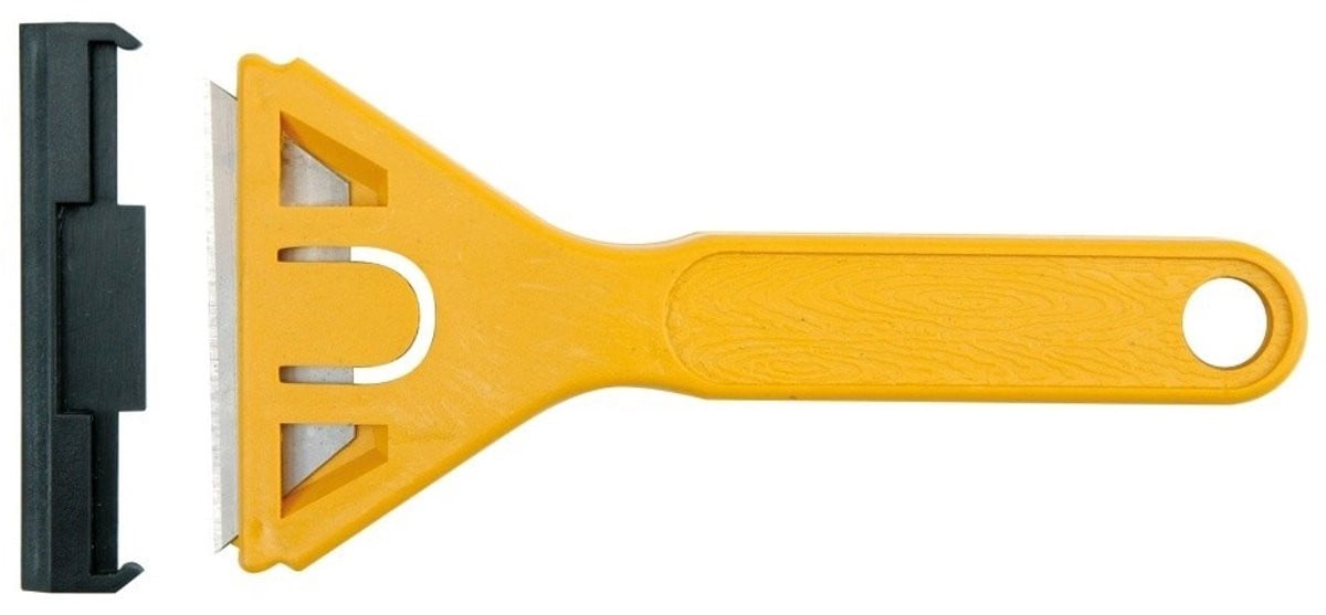 Vorel Deegschraper met wisselbaar trapezium mes van kunststof
