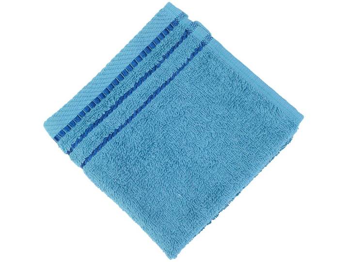 Seiftuch GÖZZE Berlin , blau (petrol), B:30cm L:30cm, Frottier, Handtücher, Seiftuch