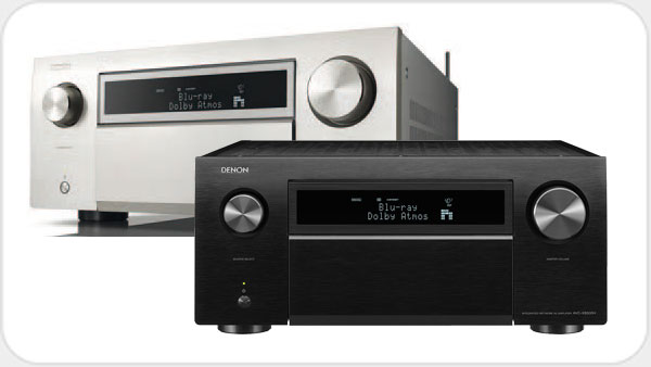 Denon AVC X8500H 13.2 Netzwerk AV-Receiver Dolby Atmos und Auro-3D *schwarz* DE06088