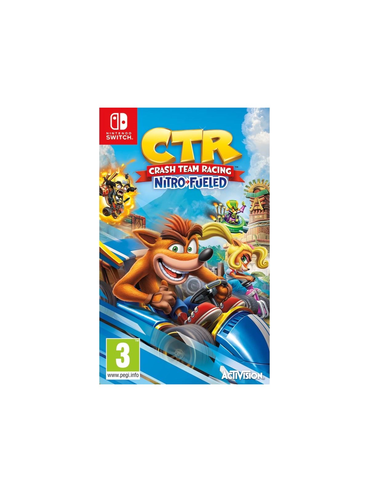 Crash Team Racing Nitro Fueled - Nintendo Switch - Rennspiel - PEGI 3