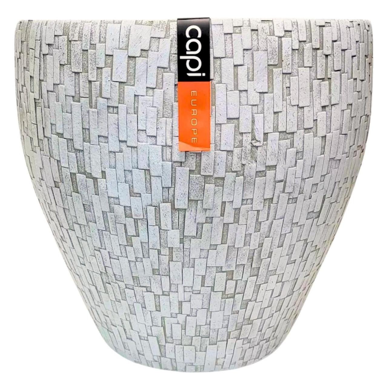 Blumentöpfe Weiss 39 Cm 2Er Set Capi Europe (39 x 37.50 cm) (52787831)