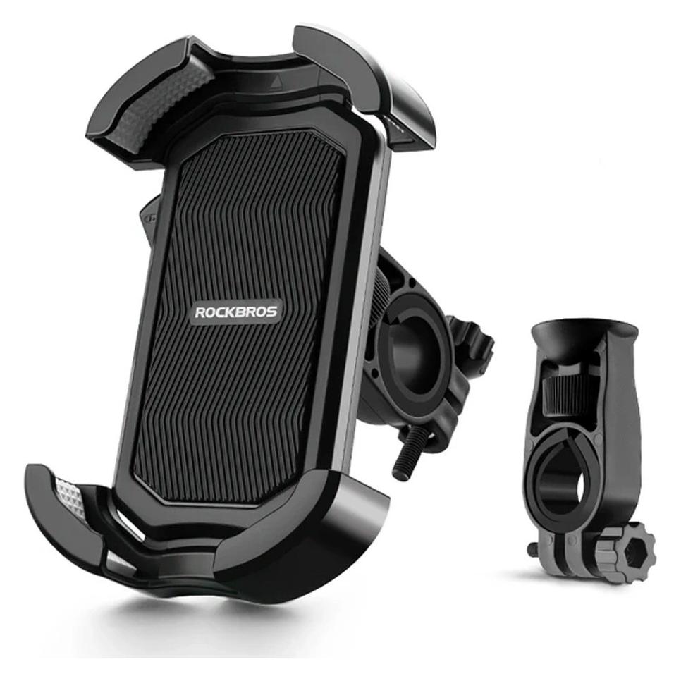 Rockbros 25210032001 phone holder for handlebar bike - black (1701423730)