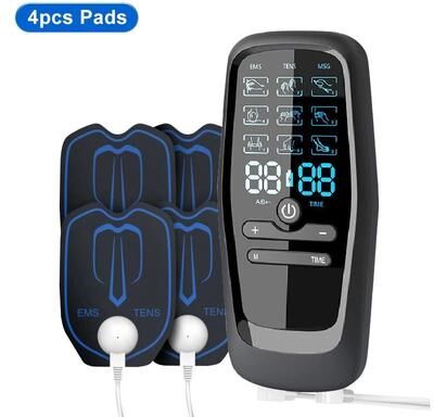 Uplifted Finds Physiotherapy TENS Muscle Stimulator And Electric Acupuncture Slimming Machine m858 4 Pcs