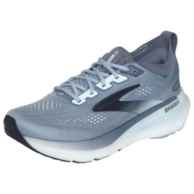 Laufschuh BROOKS "BROOKS Glycerin 23", Herren, Gr. 41, blau (rain washed, breeze, baltic sea), Textil, Schuhe Laufschuh, für besonders weiche Landungen und kraftvolles Abstoßen