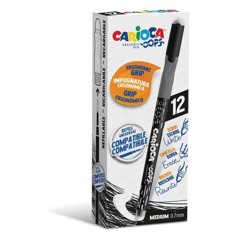 Carioca OOPS Schwarz 12 Stück(e) (12x) (39831946)