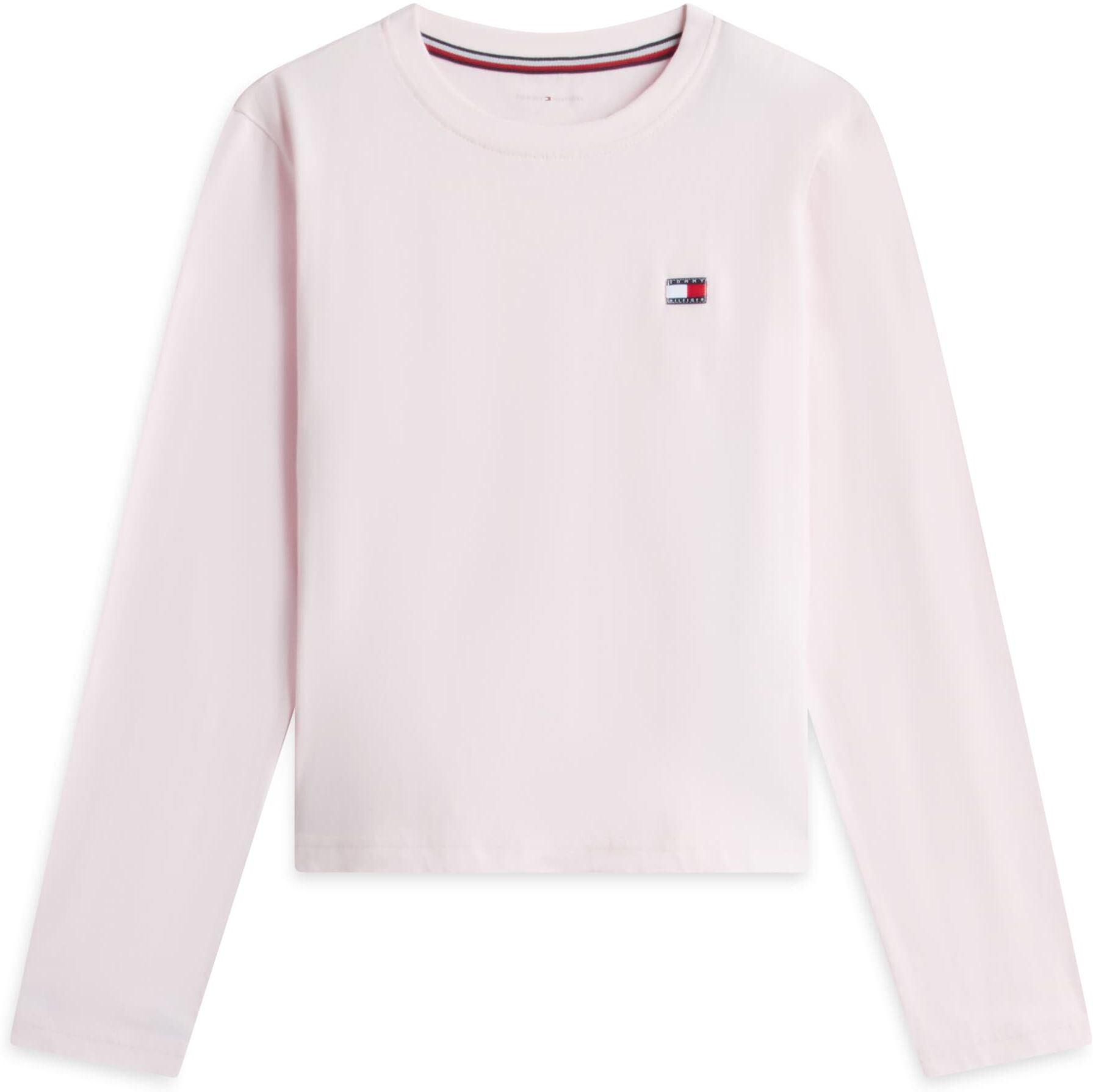 Pyjama "LS PJ SET", Mädchen, Gr. 164/170, rosa (lt pink, lt pink plaid), Jersey, Obermaterial: 100% Baumwolle, TOMMY HILFIGER UNDERWEAR, kariert, normal lang, Rundhals, Homewear-Sets Pyjama lt pink, lt pink plaid 164/170