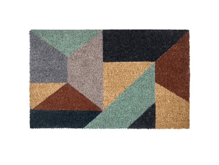 FUSSMATTE Bunt 45/75 cm Kokosfasern Kipmik