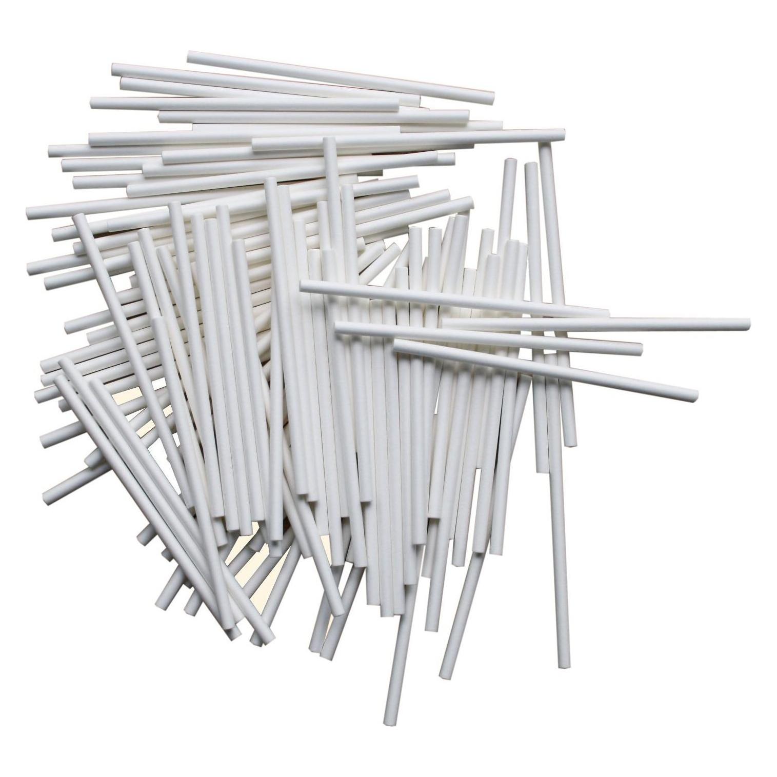 Lurch Stiele für Cake-Pops Flexiform, Papier weiss, 100 St. (85127)