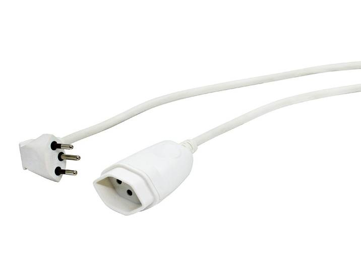 Merox Tischsteckdosen-Verlängerung mit Winkelstecker 1 m