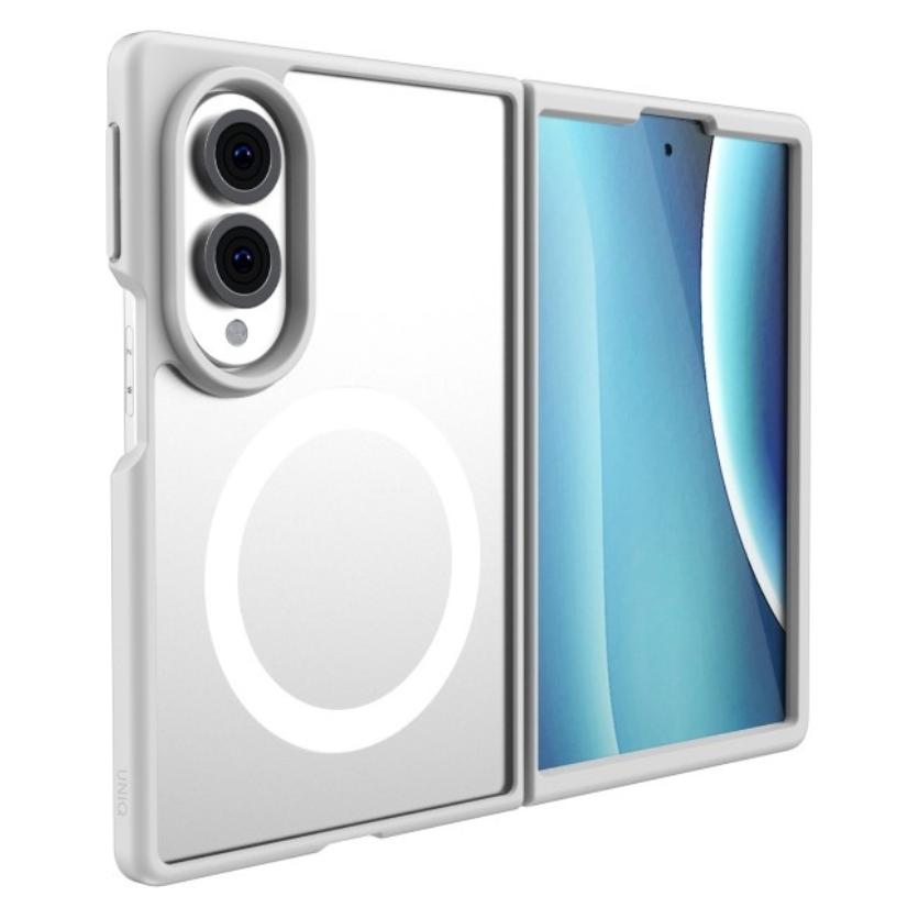Uniq Etui Veren AF do Samsung Galaxy Fold8 Magclick Charging biały (Samsung Galaxy Z Fold8) (Uni001997)