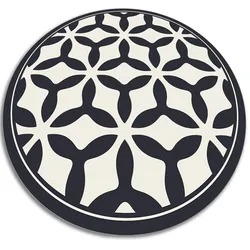 VINYL TEPPICH Ø60 cm Geometrische Formen