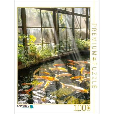 CALVENDO Puzzle Koi | 1000 Teile Lege-Größe 64x48cm Foto-Puzzle für glückliche Stunden
