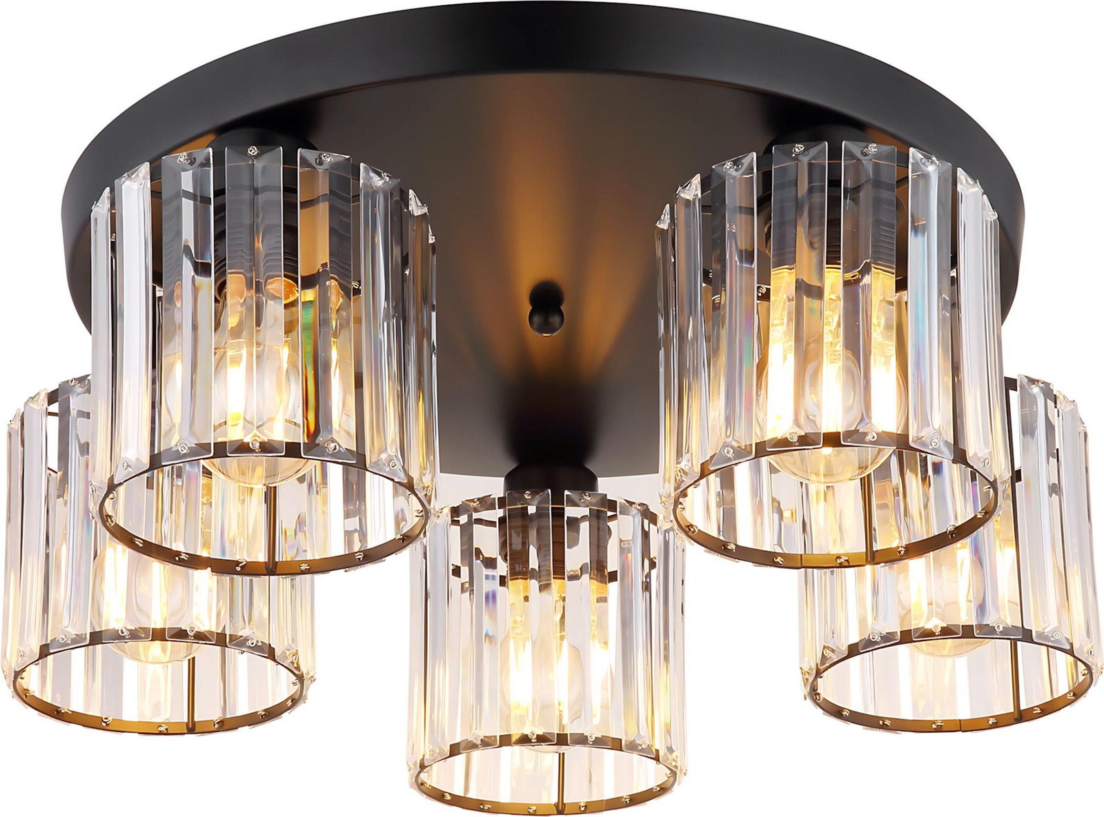 Toolight Plafondlamp Ebt023-5c Black
