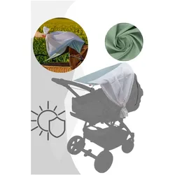 Levily, Kinderwagen Zubehör, Kinderwagen-Sonnenschutzsegel Single PURE Mint