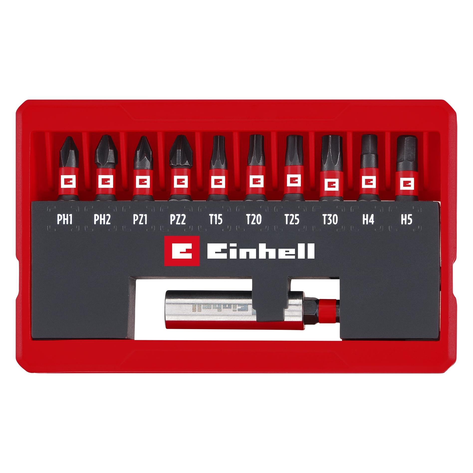 Einhell Impact-Bit-Set, 118673, 11-teilig (Innensechskant) (118673)