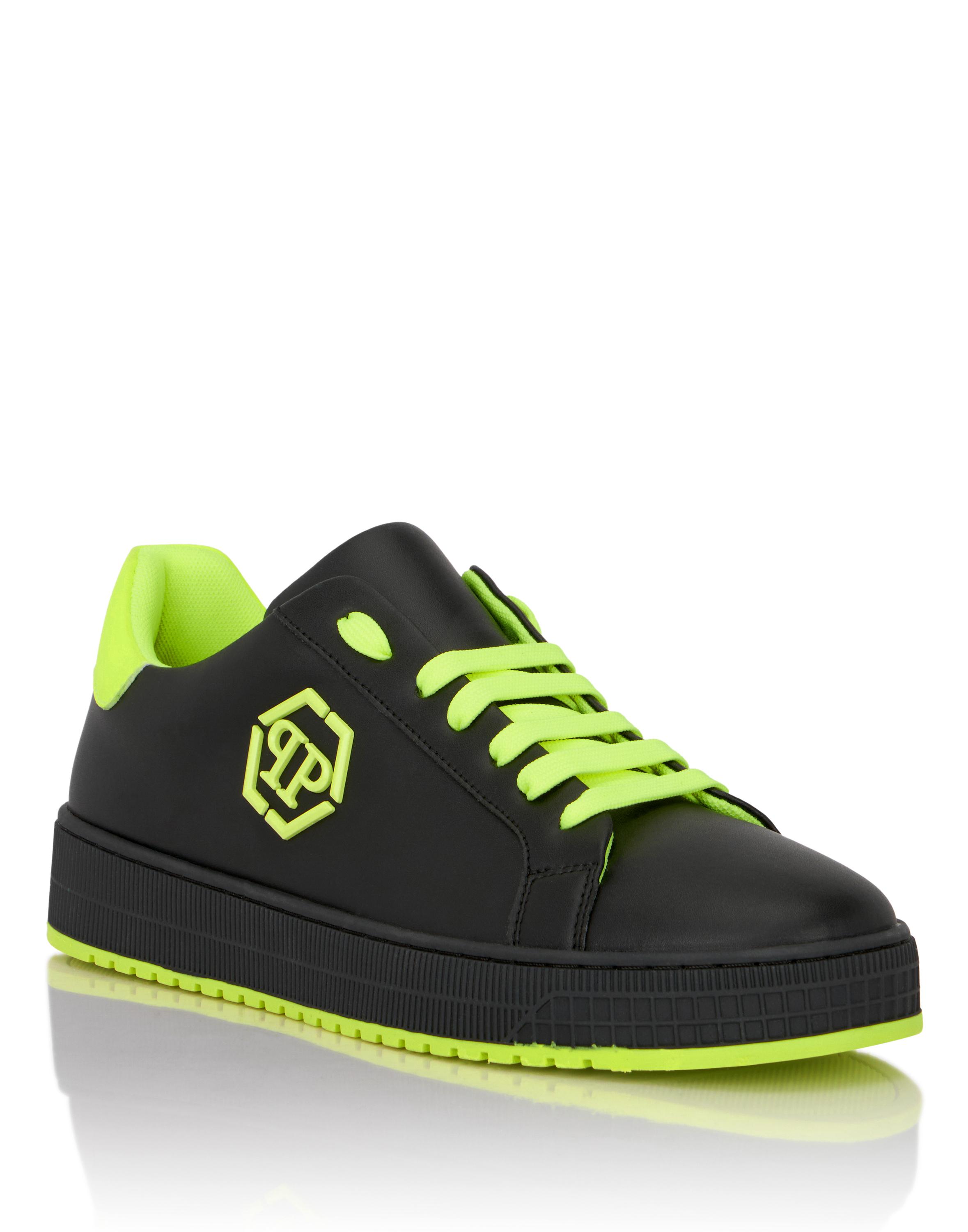 Philipp Plein Sneaker Neon Rock Low-Top - Schwarz