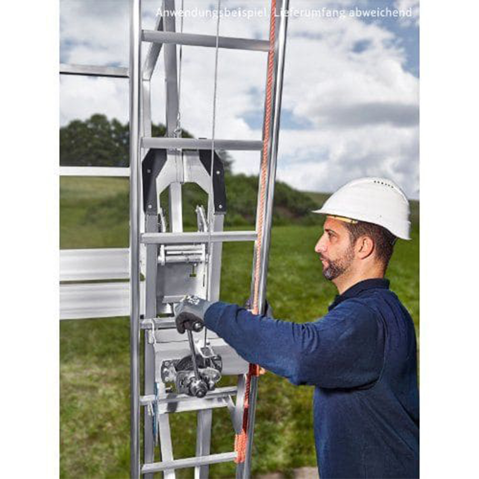 Mauderer Alutechnik Mauderer Montage-Aufzug für Grundmodule
