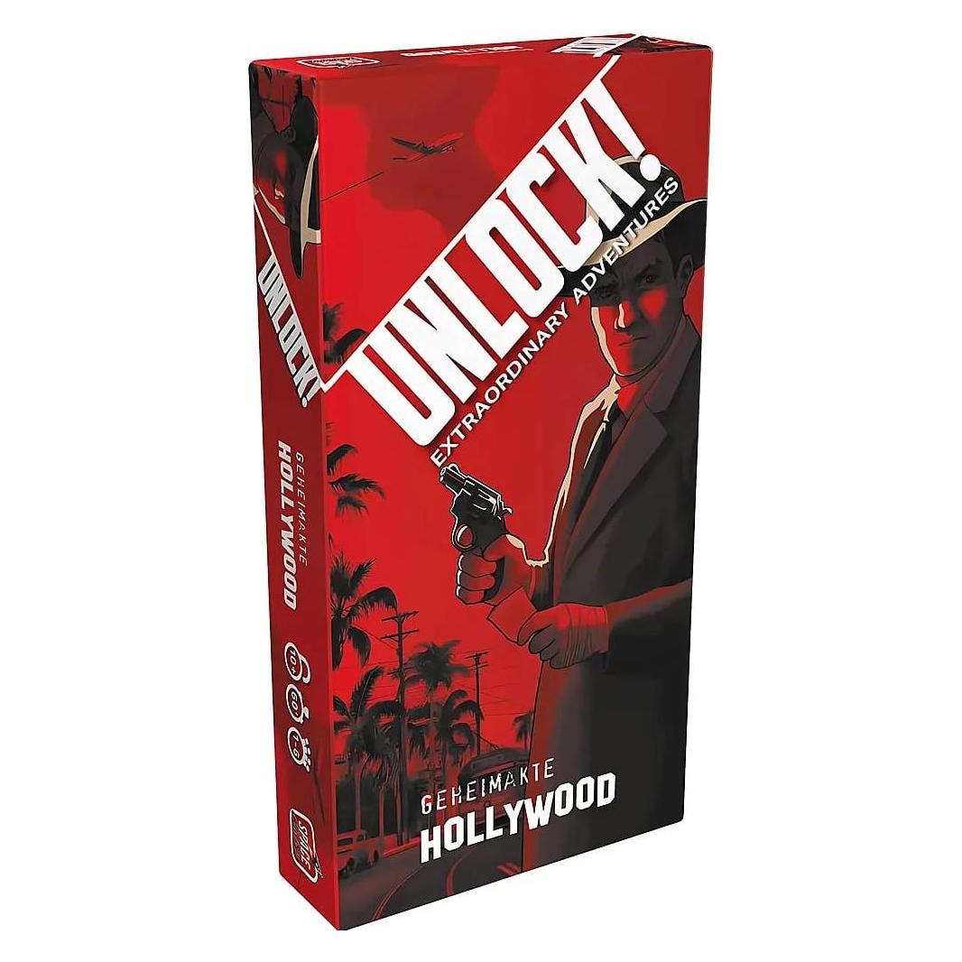 Asmodée Unlock! Geheimakte Hollywood (Einzelszenario) (Deutsch, 1 - 6 Spieler) (SCOD0118)