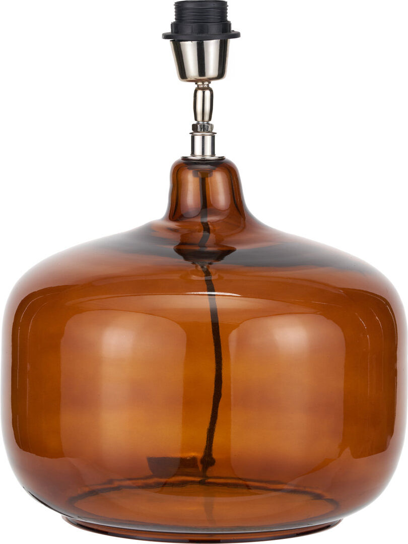 Corrigan Studio Glass Lamp Base Orange 39cm H X 29cm W X 29cm D
