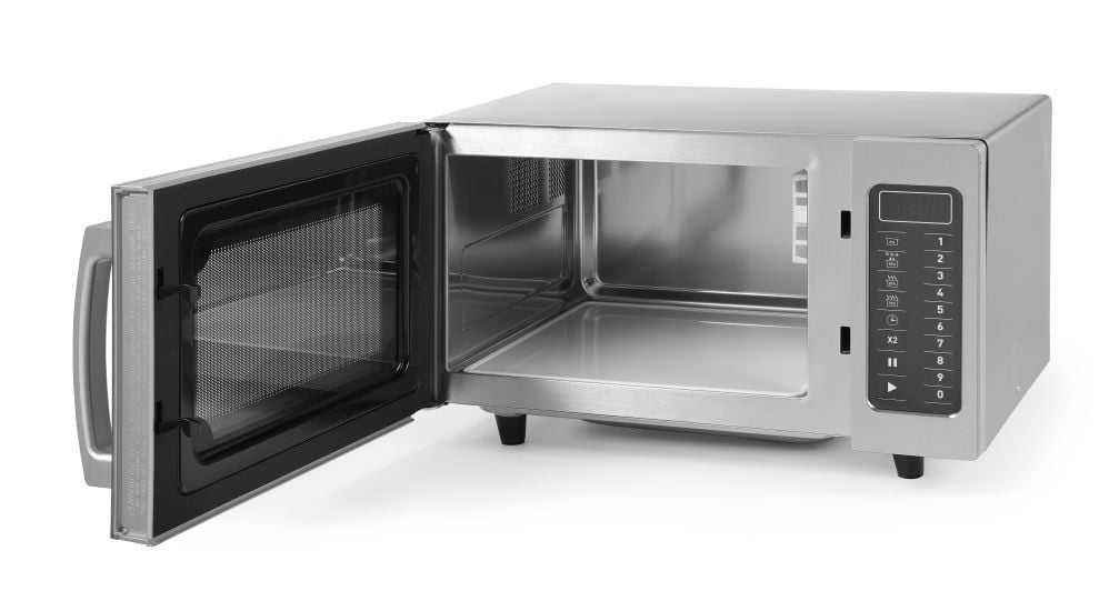 HENDI Magnetron met 1000W vermogen en 25 liter inhoud, roestvrij staal