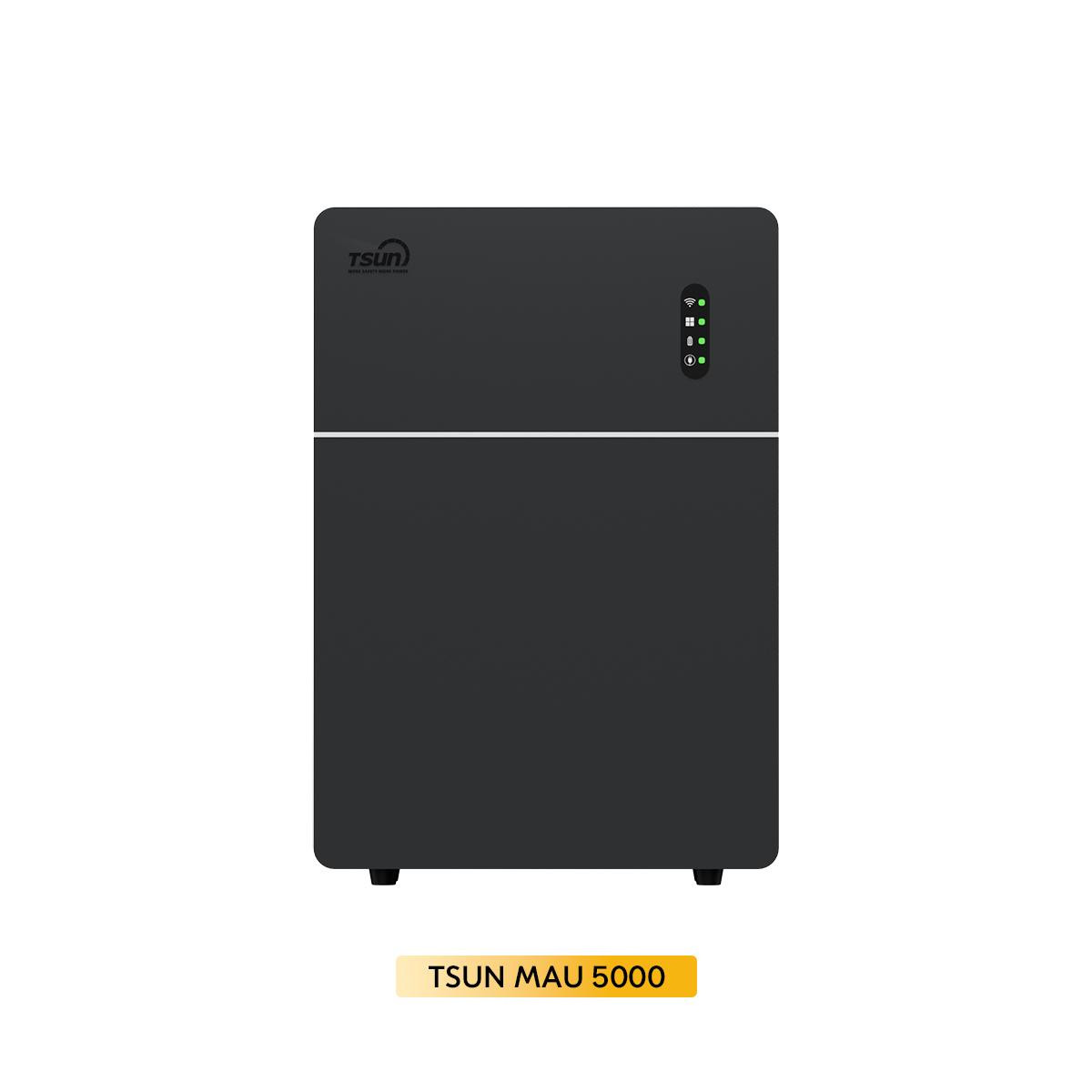 TSUN MAU 5000 5 kWh Balkonkraftwerk Speicher, uitbreidbaar tot 30 kWh, 2500 W PV-ingang, Plug & Play