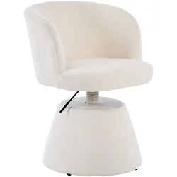 DREHSTUHL Höhenverstellbar 360° Barhocker Chenille