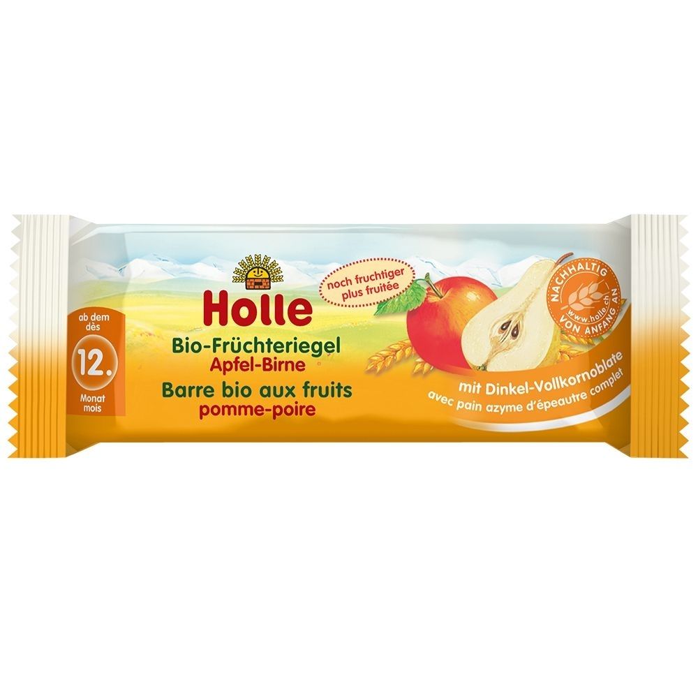 Holle Bio Früchte-Riegel Birne-Apfel 10x 10x25 g