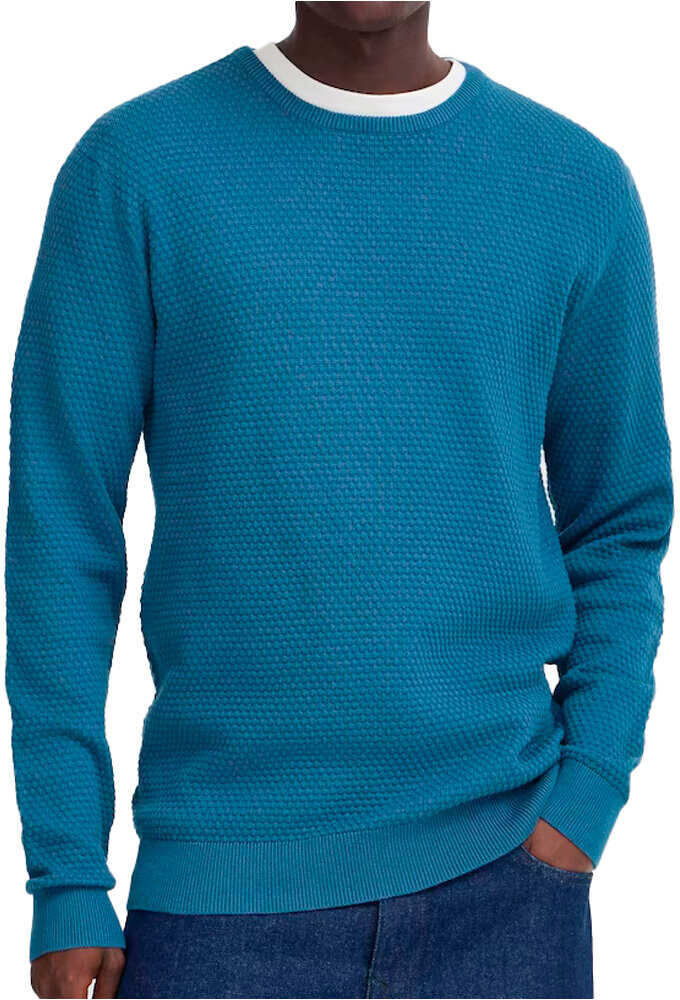 Blend pullover basic jersey hombre Verde (M)