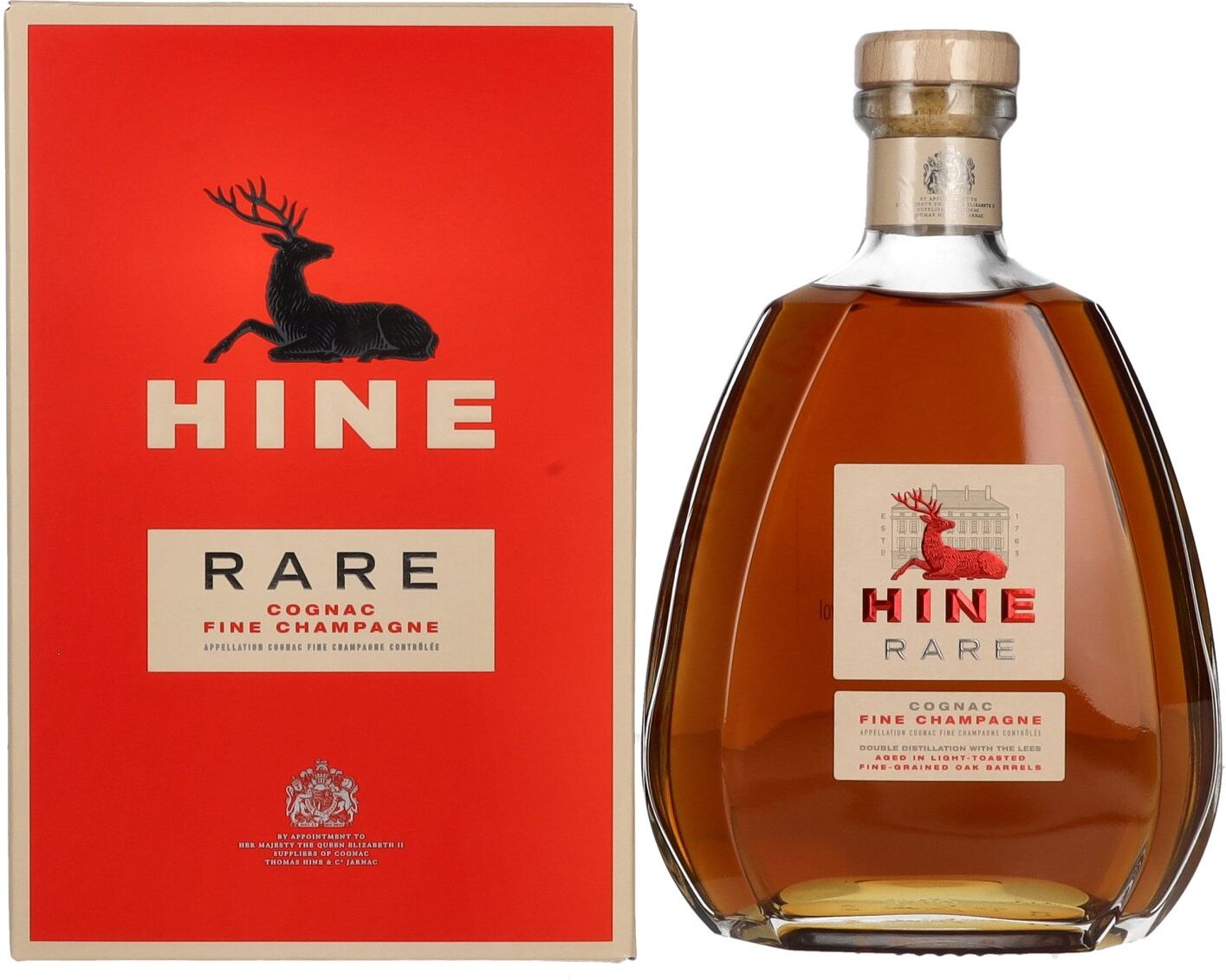 Hine Cognac Hine RARE VSOP The Original Fine Champagne Cognac 40% Vol. 0,7l in Geschenkbox
