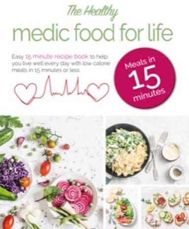 CookNation (Iota Publishing Limited) The Healthy Medic Food for Life Meals in 15 Minutes by Iota - Paperback Recipe Book - 70 Quick Low-Calorie Meals for Busy Healthy Eating