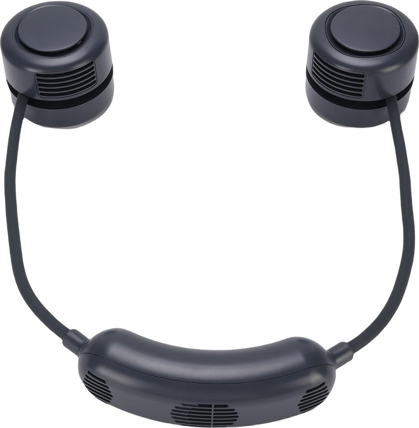 Cocosity Draagbare nekventilator met semiconductor-koeling, 3 snelheden, zwart